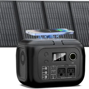300W 260Wh Portable Power Station with Solar Panels