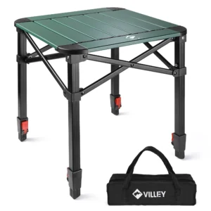 Folding Camping Square Table with Carry Bag