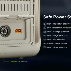 Portable Power Station with Solar panel