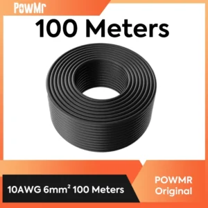 100m  Solar Photovoltaic System Solar Panel Cable