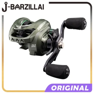 Black 8kg Lure Fishing Baitcasting Fishing Reel
