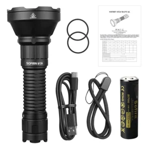2000lm SFT40 LED 6000K Tactical Flashlight