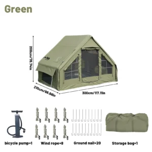 4-8 Person Inflatable Camping Tent