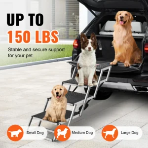 Dog Stair for Cars  150 lbs