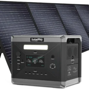 Solar Generator with 200W Solar Panel