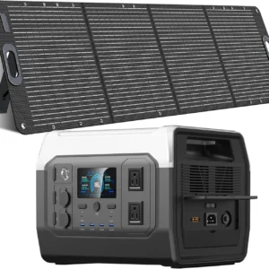 Power Station with 200W Solar Panel