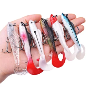 6PCS Wobblers Artificial Baits Fishing Tackle